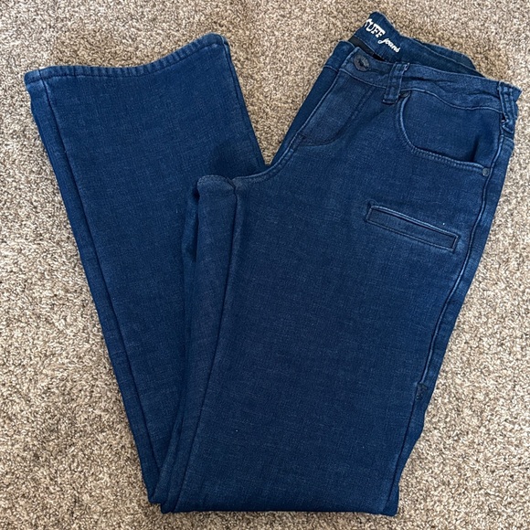 Cowgirl Tuff Denim - Cowgirl Tuff Natural Waist Lined Pants